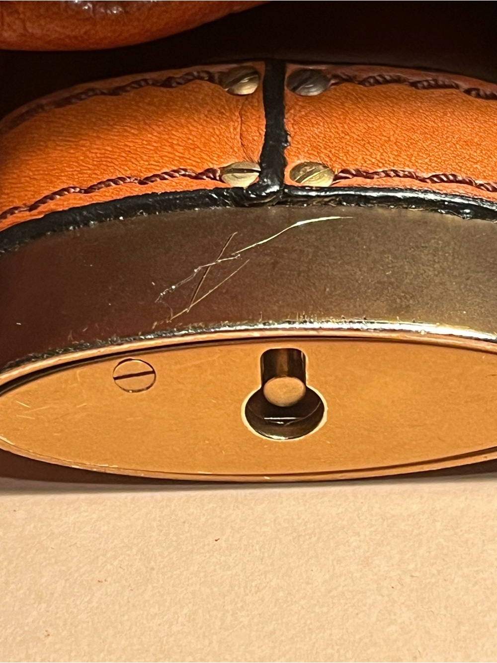 CHLOE PADDINGTON Leather Slouch Shoulder Bag (LOCK & KEY ) ICONIC Early 2000s π€ - Picture 8 of 16
